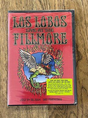Los Lobos Live At The Fillmore 2004 DVD Concert Film San Francisco New Sealed